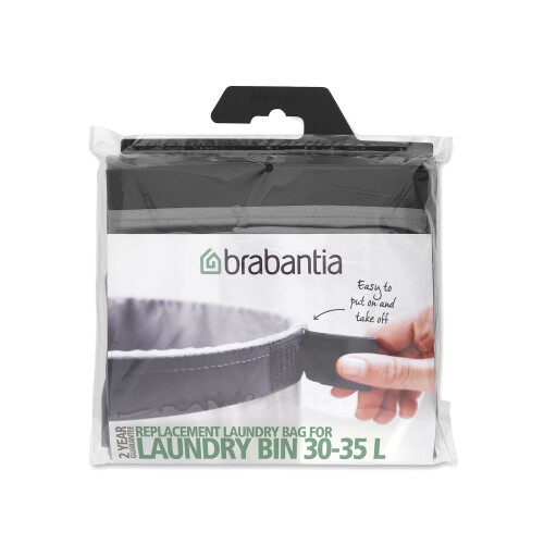 Brabantia Brabantia Replacement Inner Bag for Laundry Bin, 60 L - Grey 2