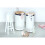 Brabantia Brabantia Large Laundry Bin with Cork Lid, 60 L - White 5