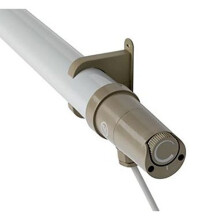 Sunhouse SHTTH2 80W Low Energy Tubular Heater 2ft Tube with Built In Thermostat with Mounting Brackets