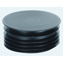 McAlpine DC4-BL Drain Connector Blank Cap - Black