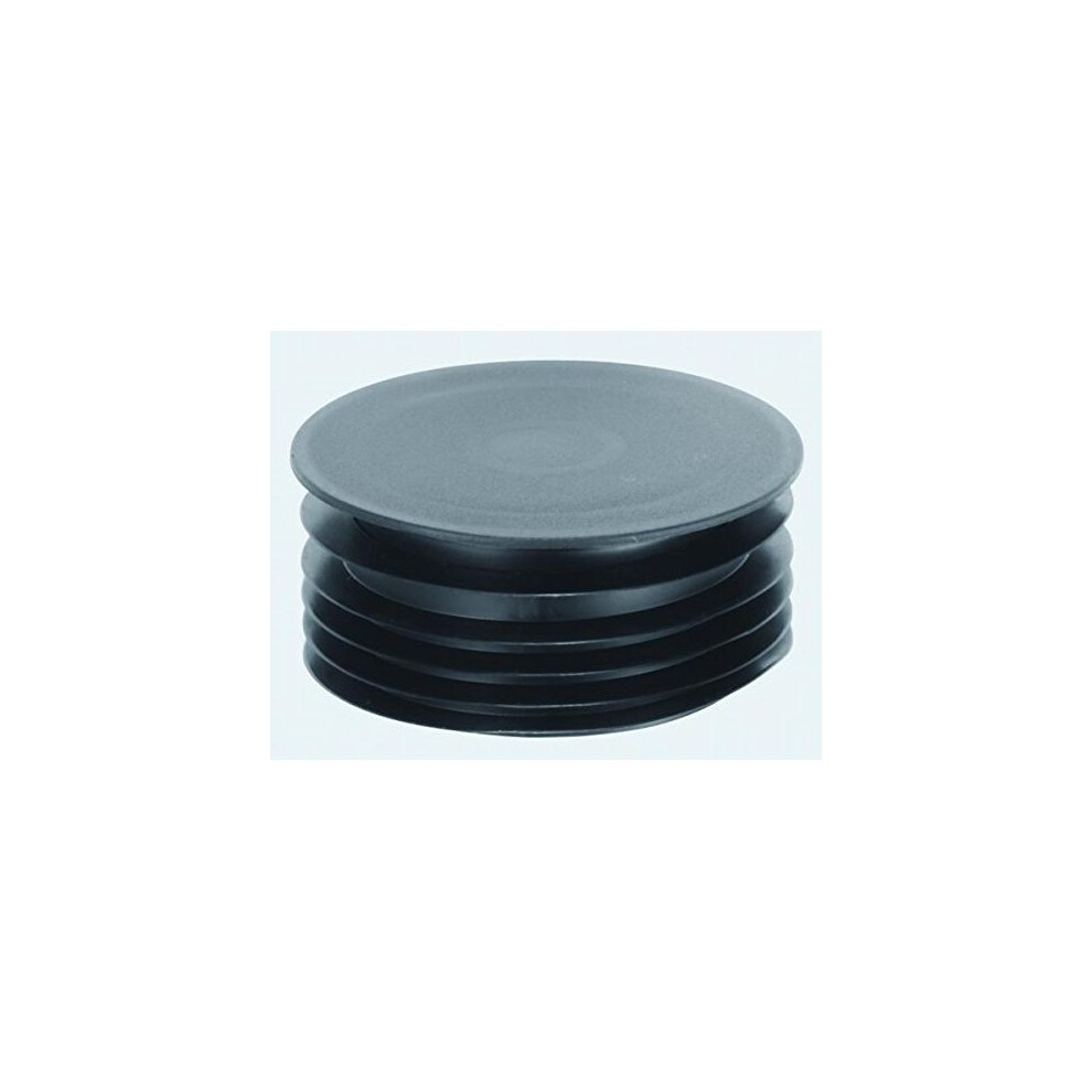 McAlpine DC4-BL Drain Connector Blank Cap - Black