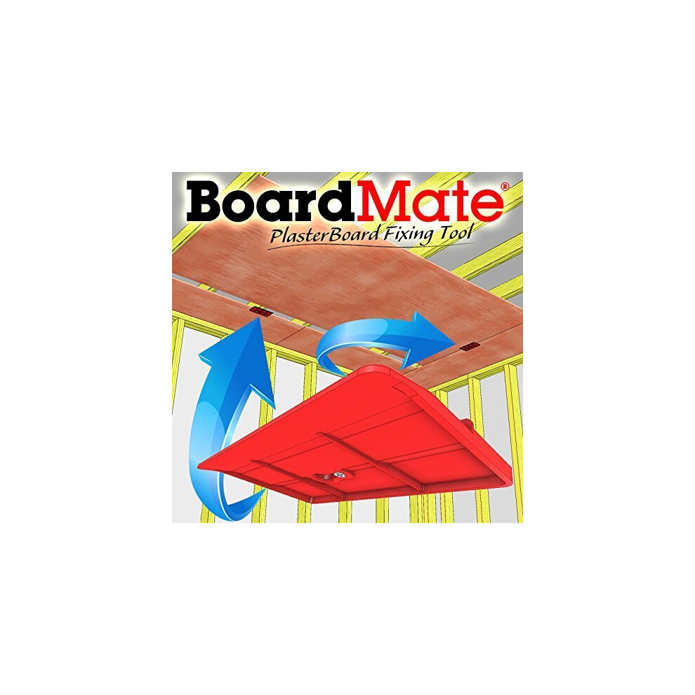 BoardMate - PlasterBoard Fixing Tool - Supports the Board in place while fixing.