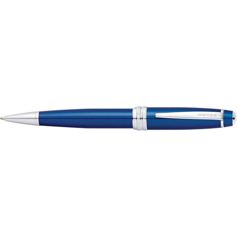 Cross Bailey Lacquer Â€“ Ballpoint Pen Incl. Premium Gift Box Â€“ Refillable Medium Ballpen Blue
