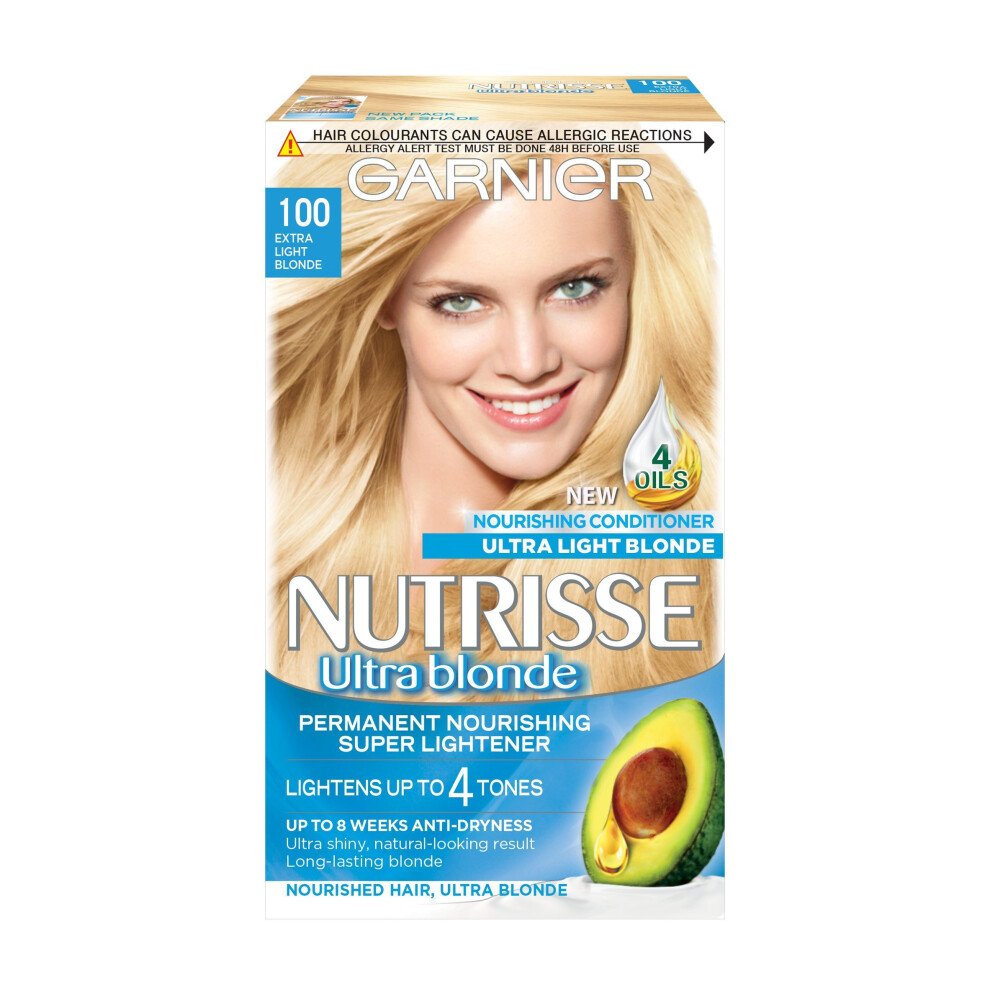 Garnier Nutrisse 100 Extra Light Blonde Permanent Hair Dye