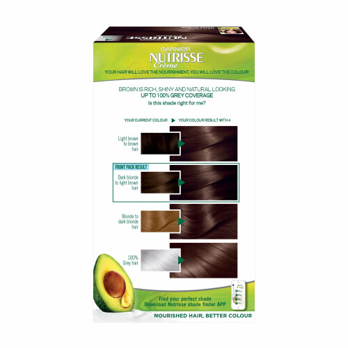 Garnier Garnier Nutrisse 4 Dark Brown Permanent Hair Dye 2