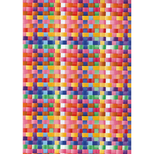 Fablon  FAB12902 45 cm x 2 m Basket Multicolour Roll