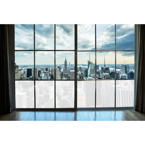 Fablon 67.5 cm x 2 m Sand Window Self-Adhesive Roll, Transparent 2