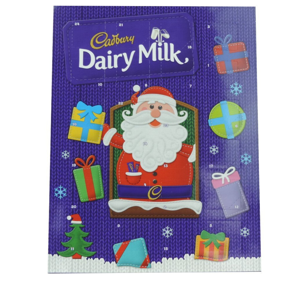 Cadbury Dairy Milk Christmas Chocolate Advent Calendar 90g
