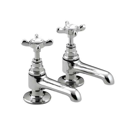 Bristan Bristan N 1/2 C CD 1901 Basin Pillar Taps, Chrome