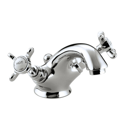Bristan Bristan N BAS C CD 1901 Basin Mixer with Pop-Up Waste - Chrome
