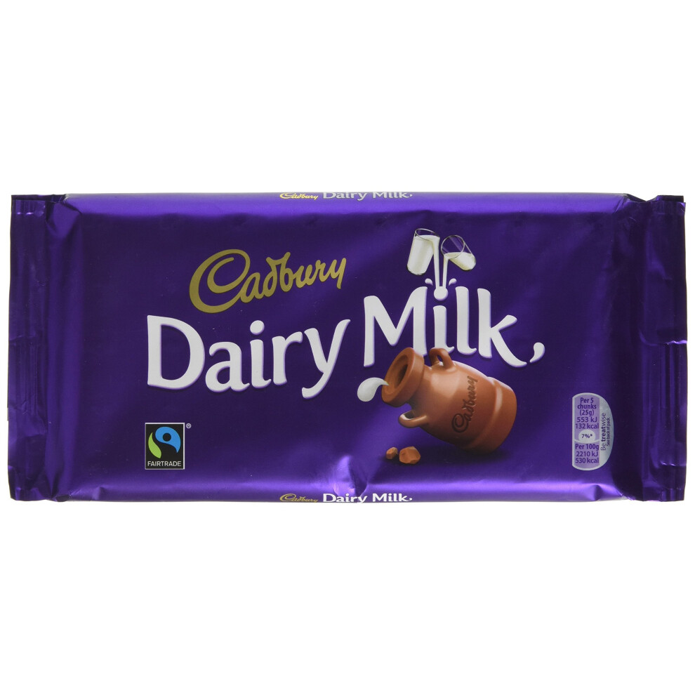 Cadbury Dairy Milk Chocolate Bar, 200g