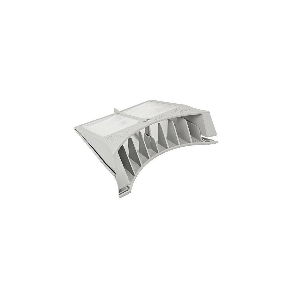 Spares2go Hinged Lint Screen / Fluff Filter For Creda Tumble Dryers (Grey) Grey