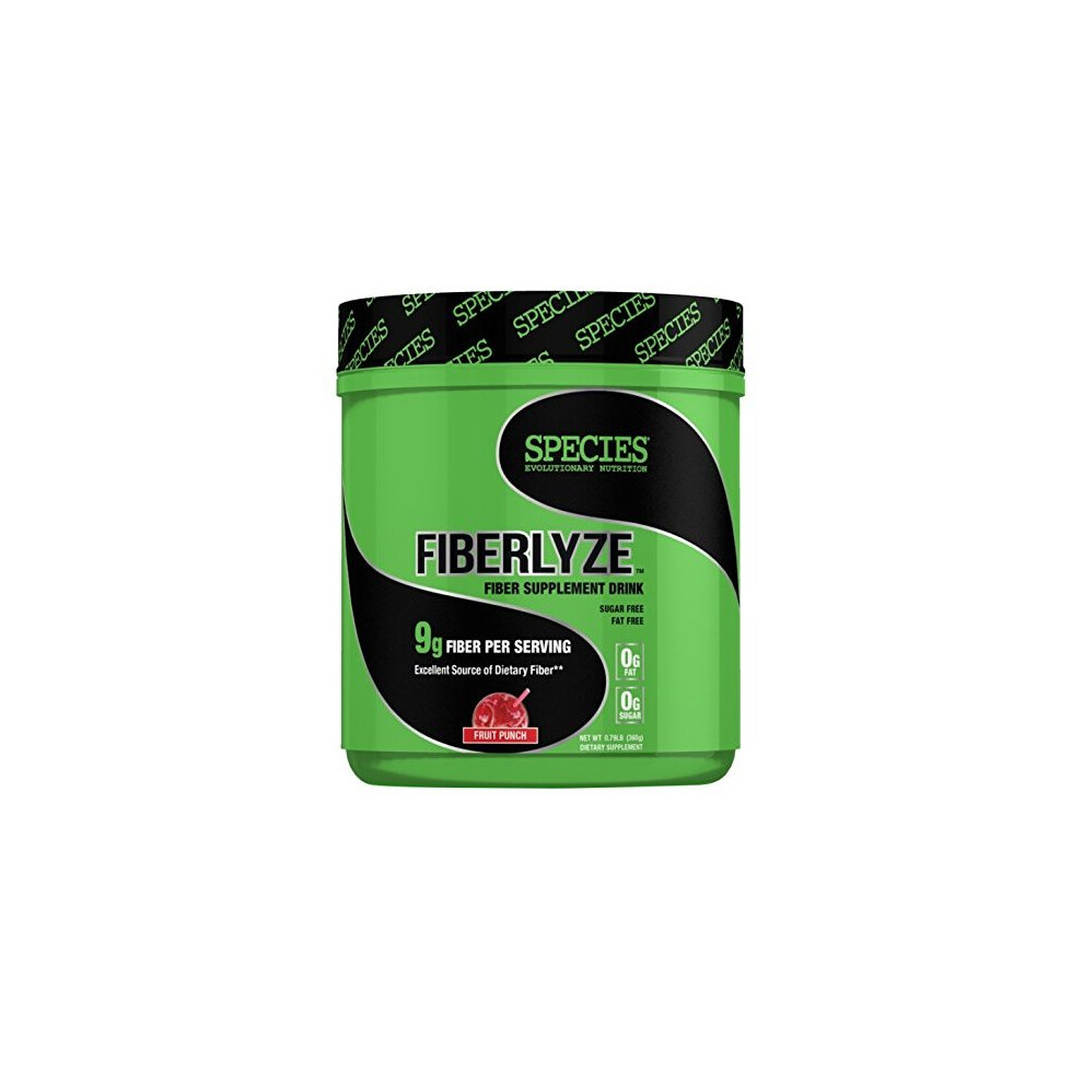 Species Nutrition Fiberlyze 30 Serving Sports Supplement, 1 kg, Fruit Punch