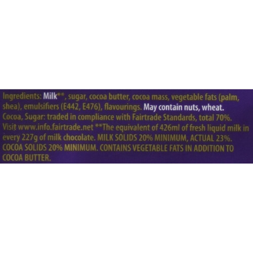 Cadbury Cadbury Dairy Milk Chocolate Bar, 200g 2