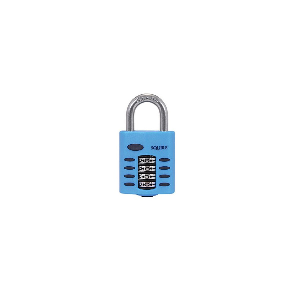 Squire CP40S Stainless Steel Combination Padlock 40mm