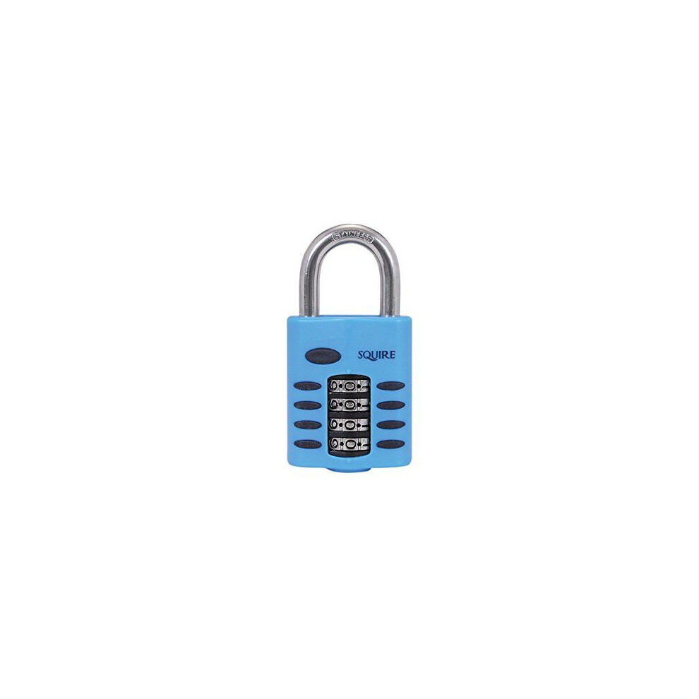 Squire CP50S Stainless Steel Combination Padlock 50mm