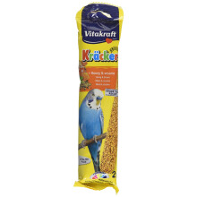 Vitakraft Budgie Kracker Bird Food Honey-Sesame, Pack of 7