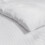Catherine Lansfield Catherine Lansfield Satin Stripe 300 Thread Count Super King Duvet Set White 1