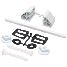 Bulk Hardware BH02035 Toilet Seat Fitting Kit - White