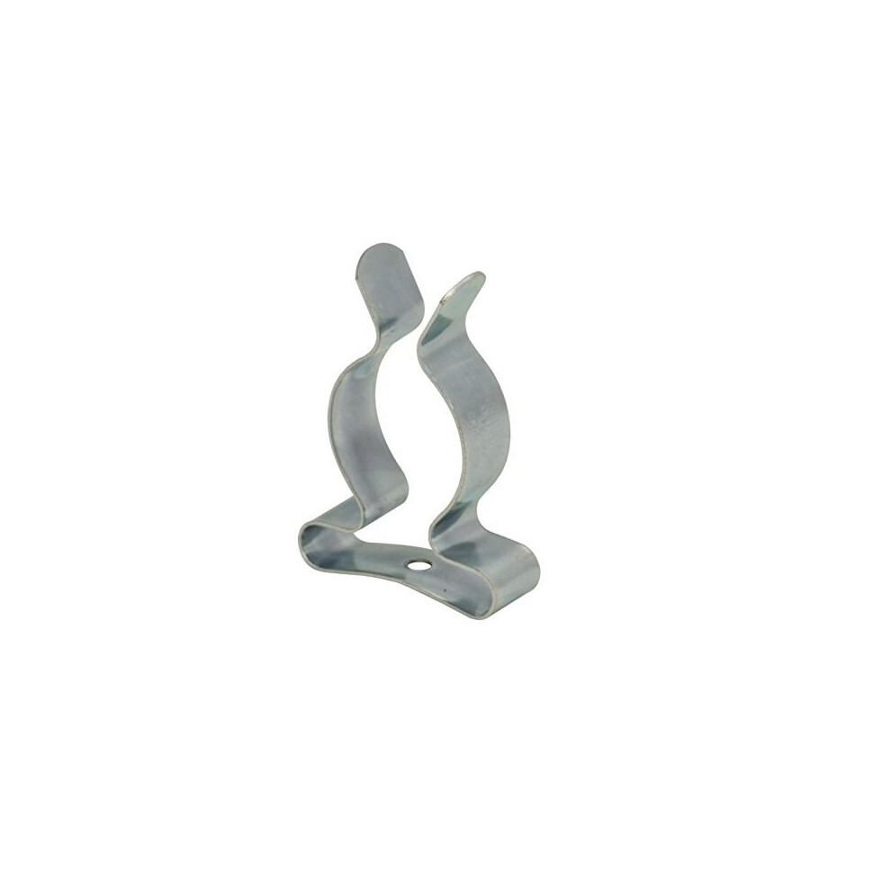 Bulk Hardware Bh01981 Tool Storage Terry Clip Spring Steel Bright Zinc Plated, 38 - 50Mm (1.1/2 - 2 Inch) - Pack Of 5 5013249364609