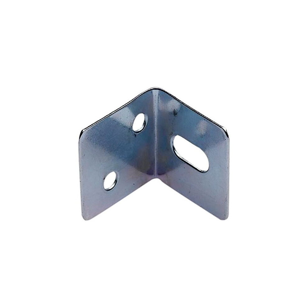 Bulk Hardware BH02067 Standard Worktop Bracket 25mm (1 inch) Square- Pack of 10