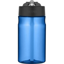 Thermos Hydration Water Bottle with Straw, Blue, 355 ml