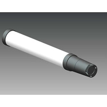 Dimplex ECOT2FT Tubular Heater 2 Foot Tube with Built In Thermostat Mounting Brackets Included White/Grey