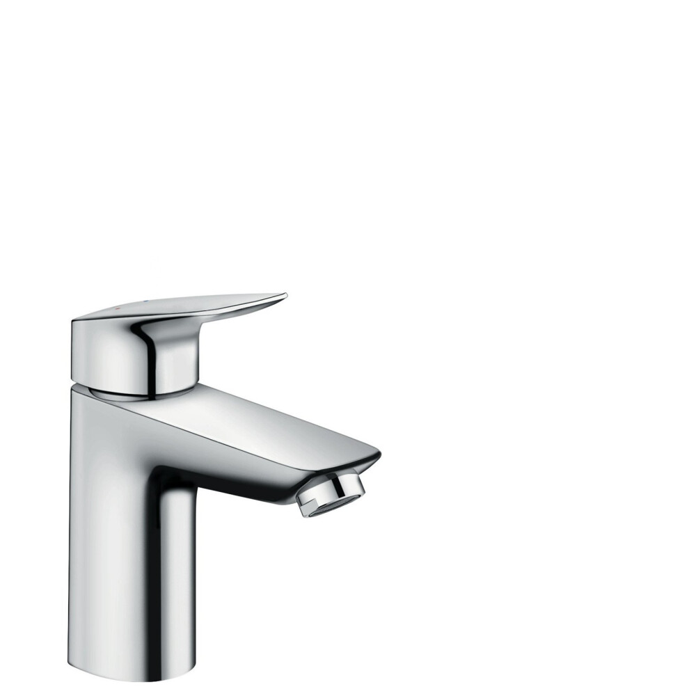 hansgrohe Logis basin mixer tap 100 without waste, chrome 71101000