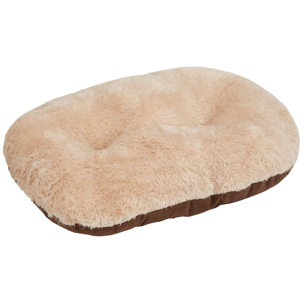 Gor Pets Nordic Oval Cushion for Dog Bed Comfortable Washable , 24-inch, Brown