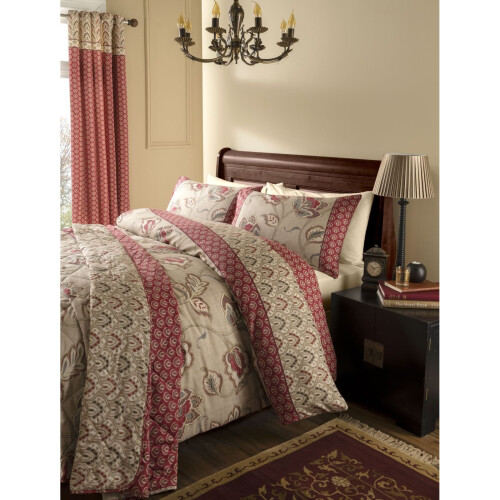 Catherine Lansfield Catherine Lansfield Kashmir Easy Care Single Duvet Set Multi