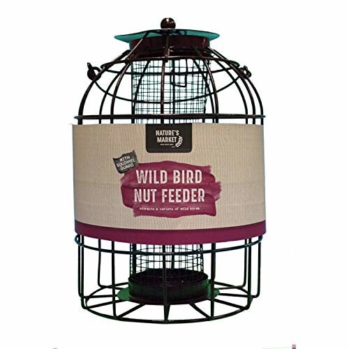 Natures Market BF008N Squirrel Guard Hanging Nut Feeder (1)