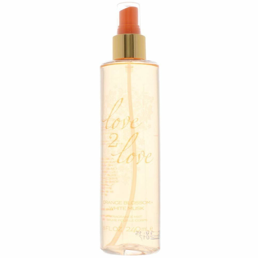 Love2 Love Orange Blossom + White Musk Fragrance Mist 240ml-image-OPC-PPFQFT-NEW