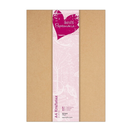 Docrafts A4 Kraftstax (Pack of 25)