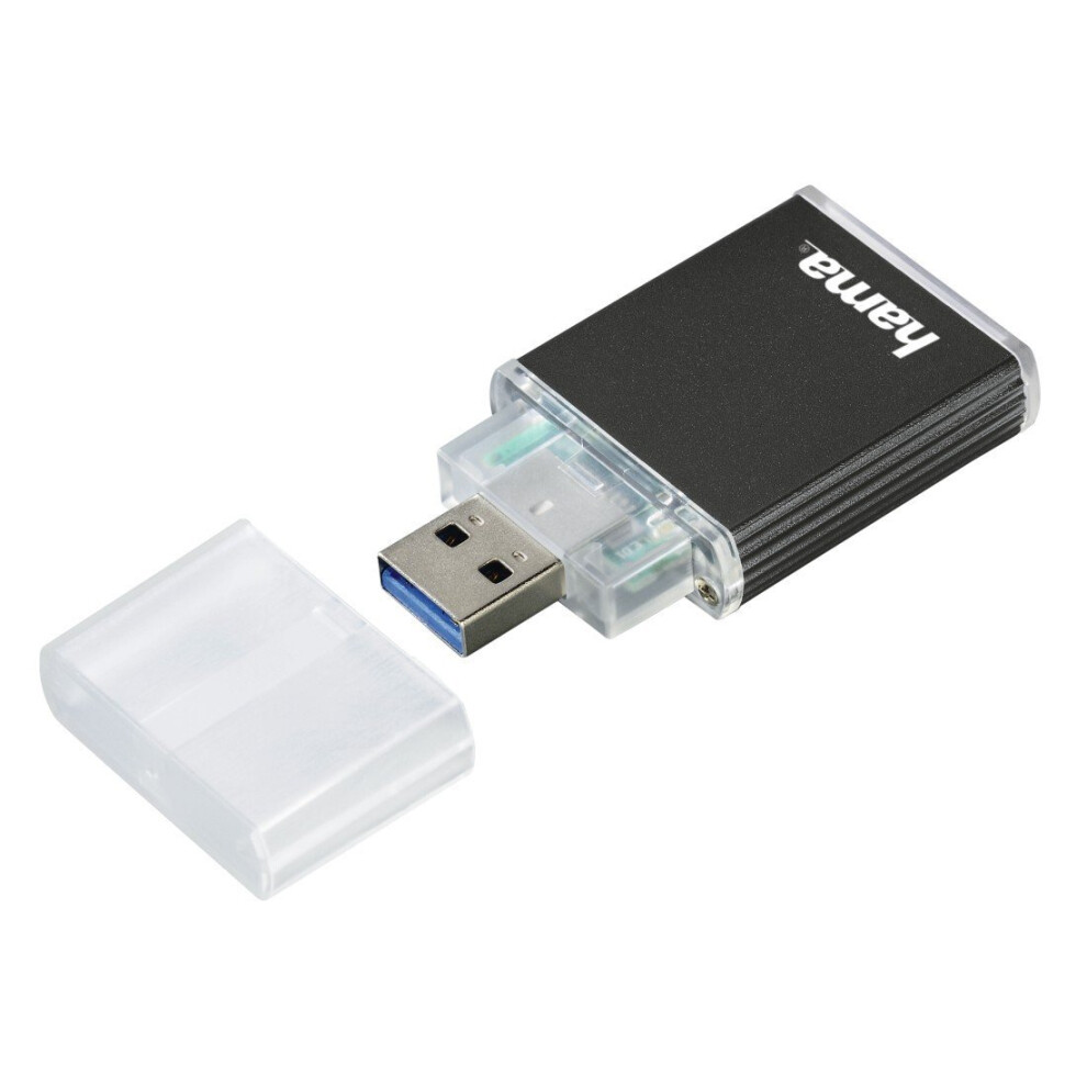 Hama | USB 3.0 UHS-II Aluminium SD/SDHC/SDXC Card Reader