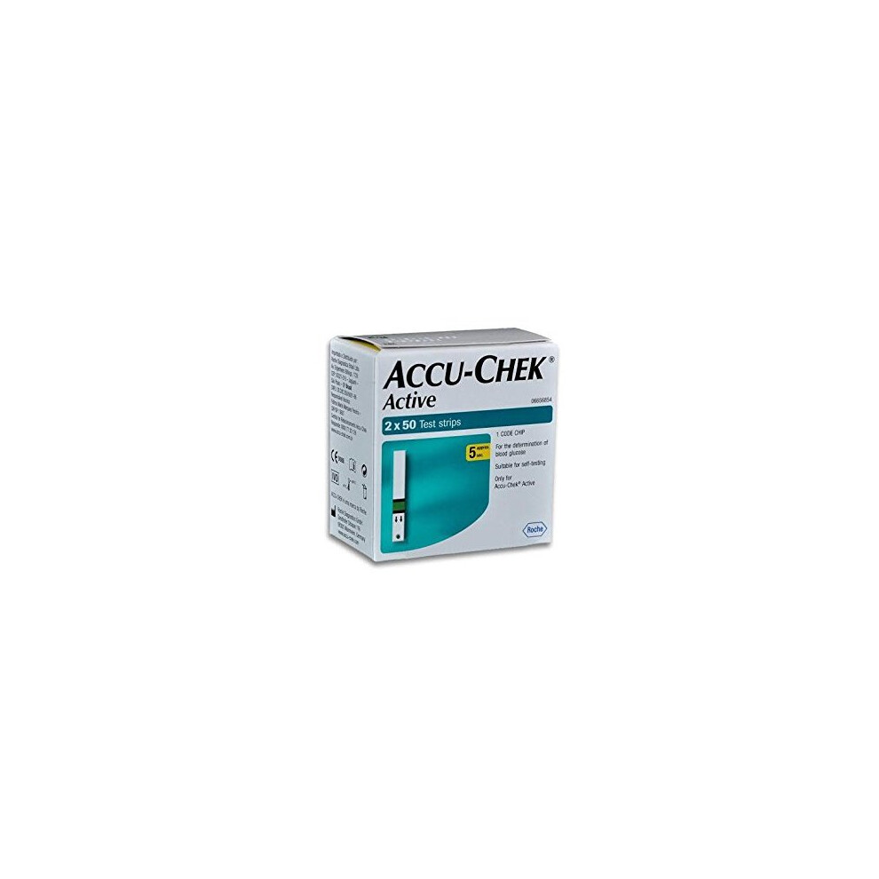 ACCU-CHEK ACTIVE TEST STRIPS x 100 STRIPS