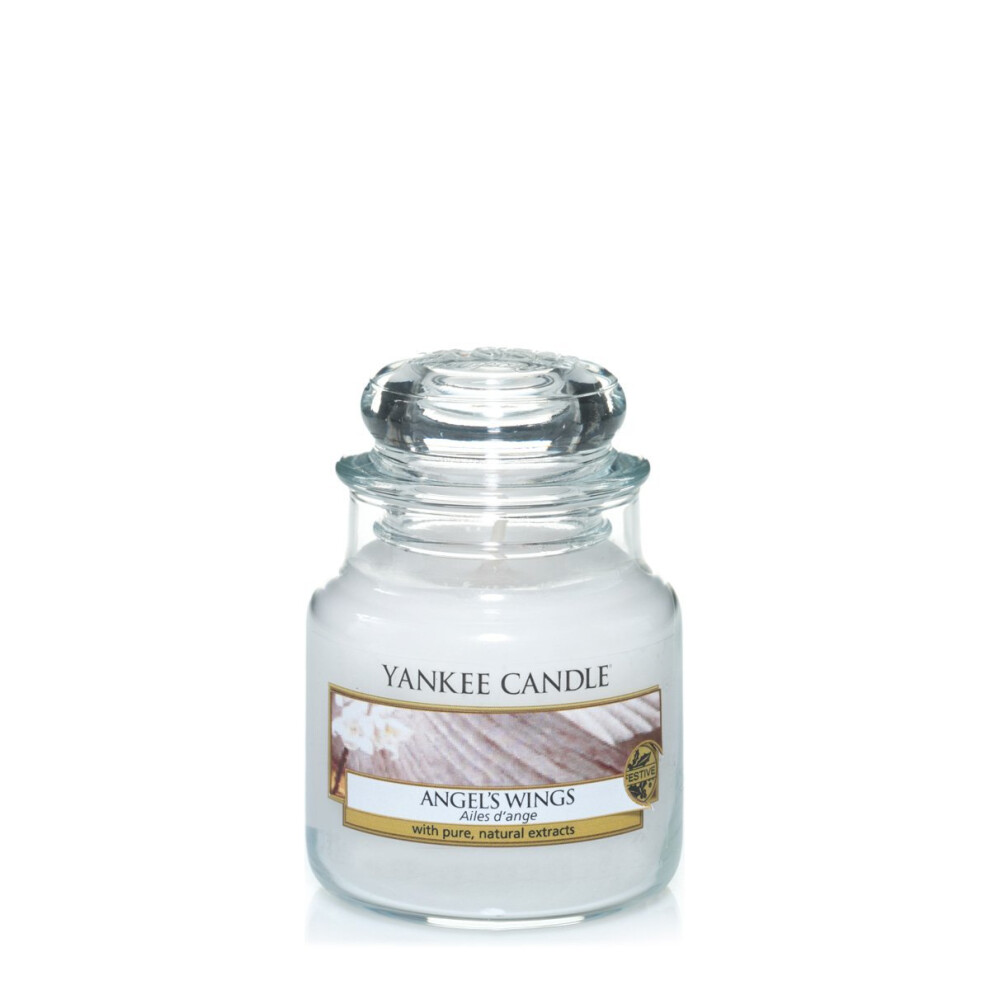 Yankee Candle Small Jar Candle, Angel's Wings
