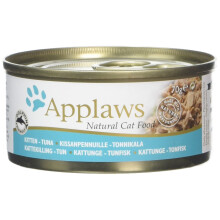 Applaws Kitten Food Tin Tuna, 70g, Pack of 24