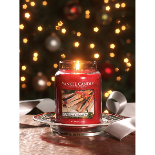 Yankee Candle Yankee Candle Large Jar Candle, Sparkling Cinnamon 1