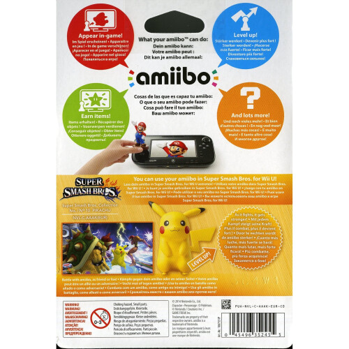 Nintendo Pikachu No.10 amiibo (Nintendo Wii U/3DS) 1
