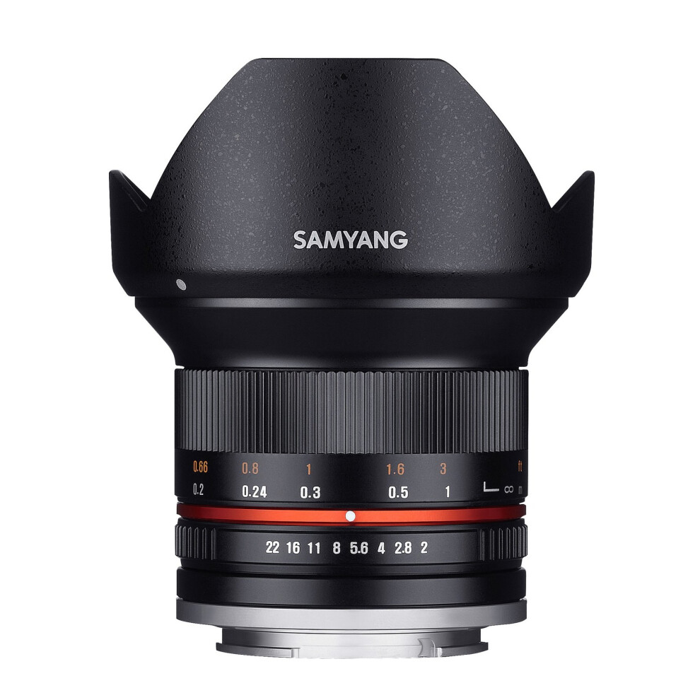 Samyang 1220506101 12 Mm F2.0 Manual Focus Lens For Sony-E - Black 8809298881368