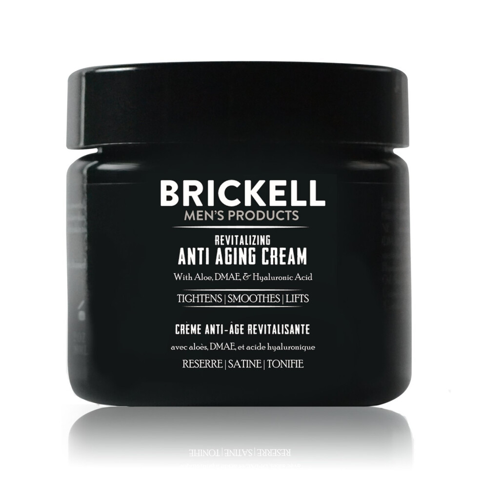 Brickell-Men's-Products Cream Brickell Men's Revitalizing Anti-Aging For Men - Natural Anti Wrinkle Night Face - 2 Oz