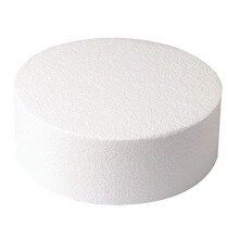 8'' Round Cake Separator Dummy - 2'' deep