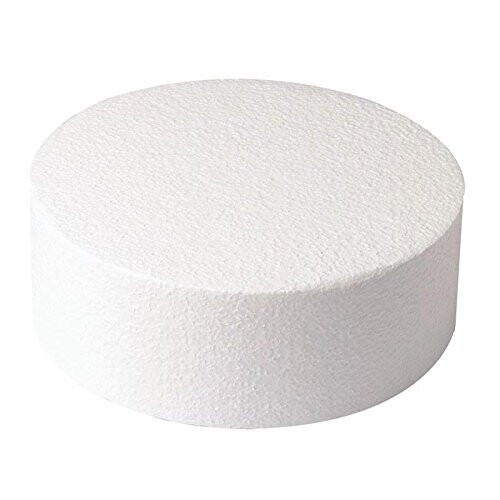 8'' Round Cake Separator Dummy - 2'' deep