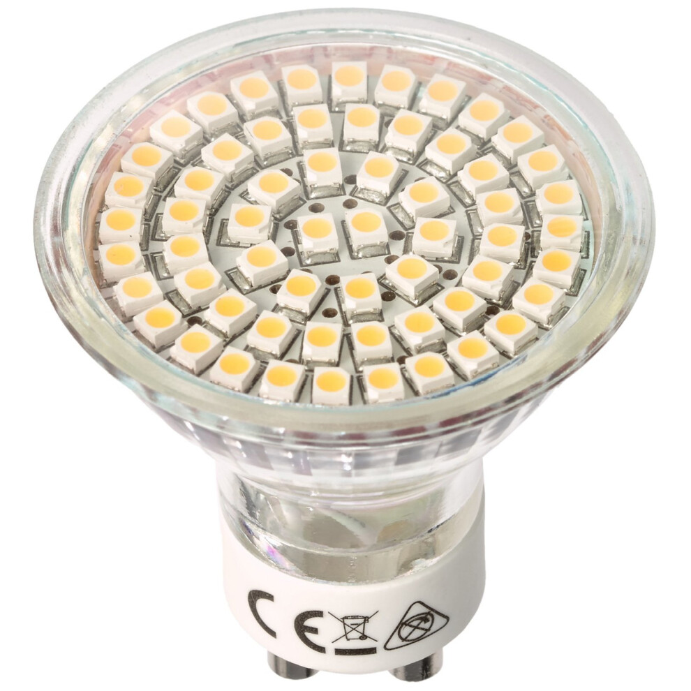 SEBSONÂ® GU10 LED 3.5W, warm white (2900K), 35W Halogen Bulbs Equivalent, 300lm, 4 Pack