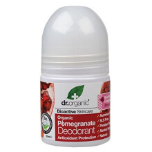 Déodorant Roll On - DR.ORGANIC - Pomegranate - 50ml - Sans sels d'aluminium