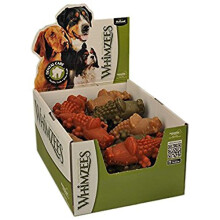 Whimzees Natural Dog Treat, Alligator, Large, 30-Pieces