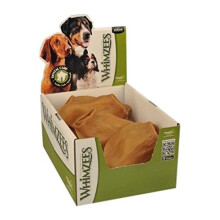 Whimzees Natural Dog Treat, Veggie Ear, 18-Pieces