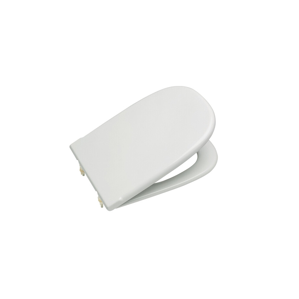 Roca Old Design Dama Replacement WC Toilet Seat with Standard Bar Hinge 801327004 White