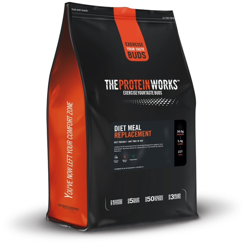 The-Protein-Works The Protein Works High Protein Diet Meal Replacement Shake, Strawberries And Cream, 500 G - Image 3