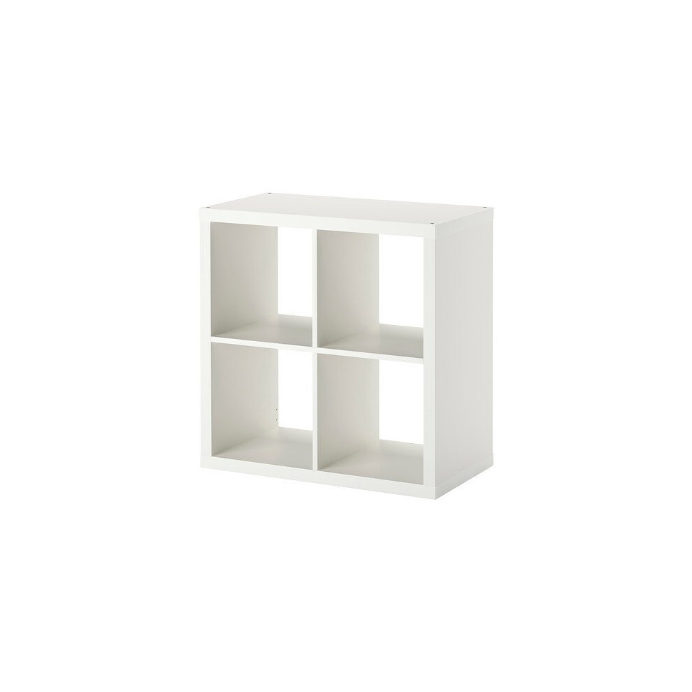IKEA KALLAX SHELVING UNIT, BOOKCASE, WHITE, PERFECT FOR BASKETS OR BOXES